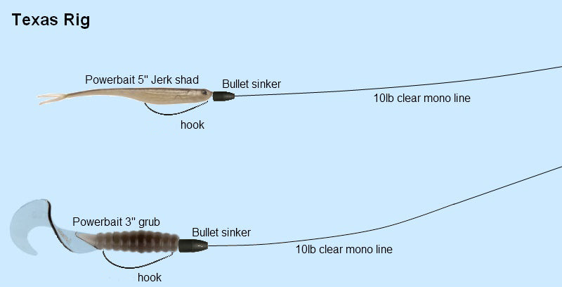 Texas Rig Detailed Explanation with Softbait&Worm Hook | Basstrike Texas Rig Detailed Explanation with Softbait&Worm Hook | Basstrike