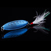 Basstrike Spoon Metal Lure with Feather