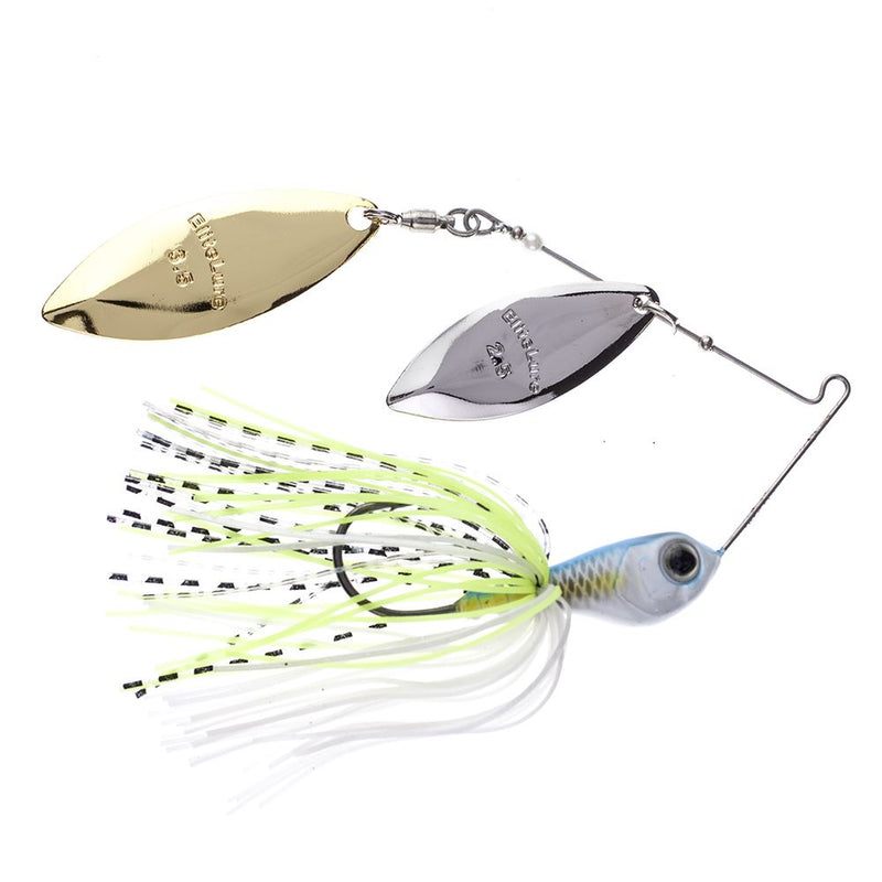 All American 5ct #4 Fluted Indiana Spinnerbait Blades – Nickel Plated, 1-1/2 Inch, Made In USA