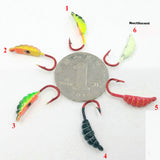 Basstrike "Caterpillar" Head Ice Fishing Jig