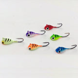 Basstrike "Clownfish" Head Ice Fishing Jig