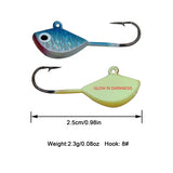 Basstrike “Fat Fish” Head Ice Fishing Jig