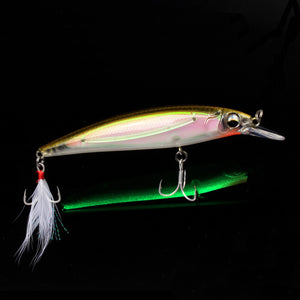 Basstrike Hard Minnow Lure Bait with Lip