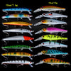 Set Mixed 16pcs/Lot 2 Models Minnows Fishing Lures Jerkbait High Quality Fishing Tackle 6# Hooks