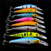 Set Mixed 16pcs/Lot 2 Models Minnows Fishing Lures Jerkbait High Quality Fishing Tackle 6# Hooks