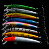 Set Mixed 16pcs/Lot 2 Models Minnows Fishing Lures Jerkbait High Quality Fishing Tackle 6# Hooks