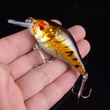 Hard VIB Crankbait 3DEyes Fishing with Treble Hooks