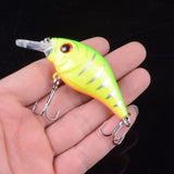 Hard VIB Crankbait 3DEyes Fishing with Treble Hooks