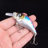 Hard VIB Crankbait 3DEyes Fishing with Treble Hooks