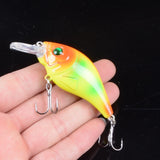 Hard VIB Crankbait 3DEyes Fishing with Treble Hooks